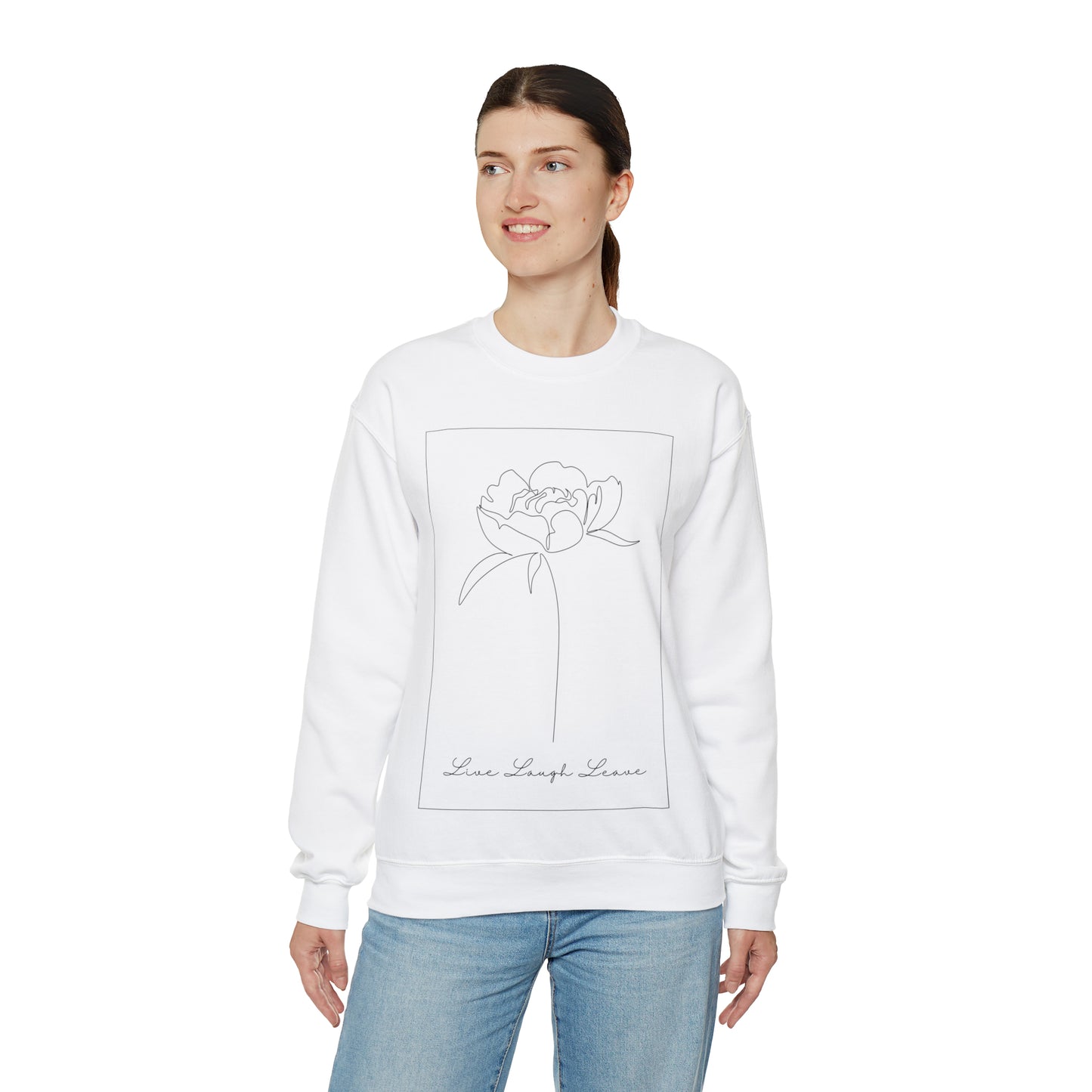 Live, Laugh, Leave | Crewneck Sweatshirt