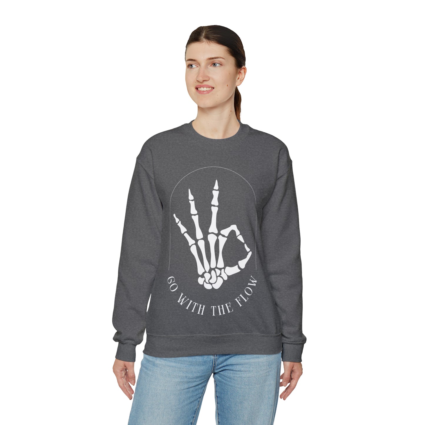 Go With the Flow | Crewneck Sweatshirt