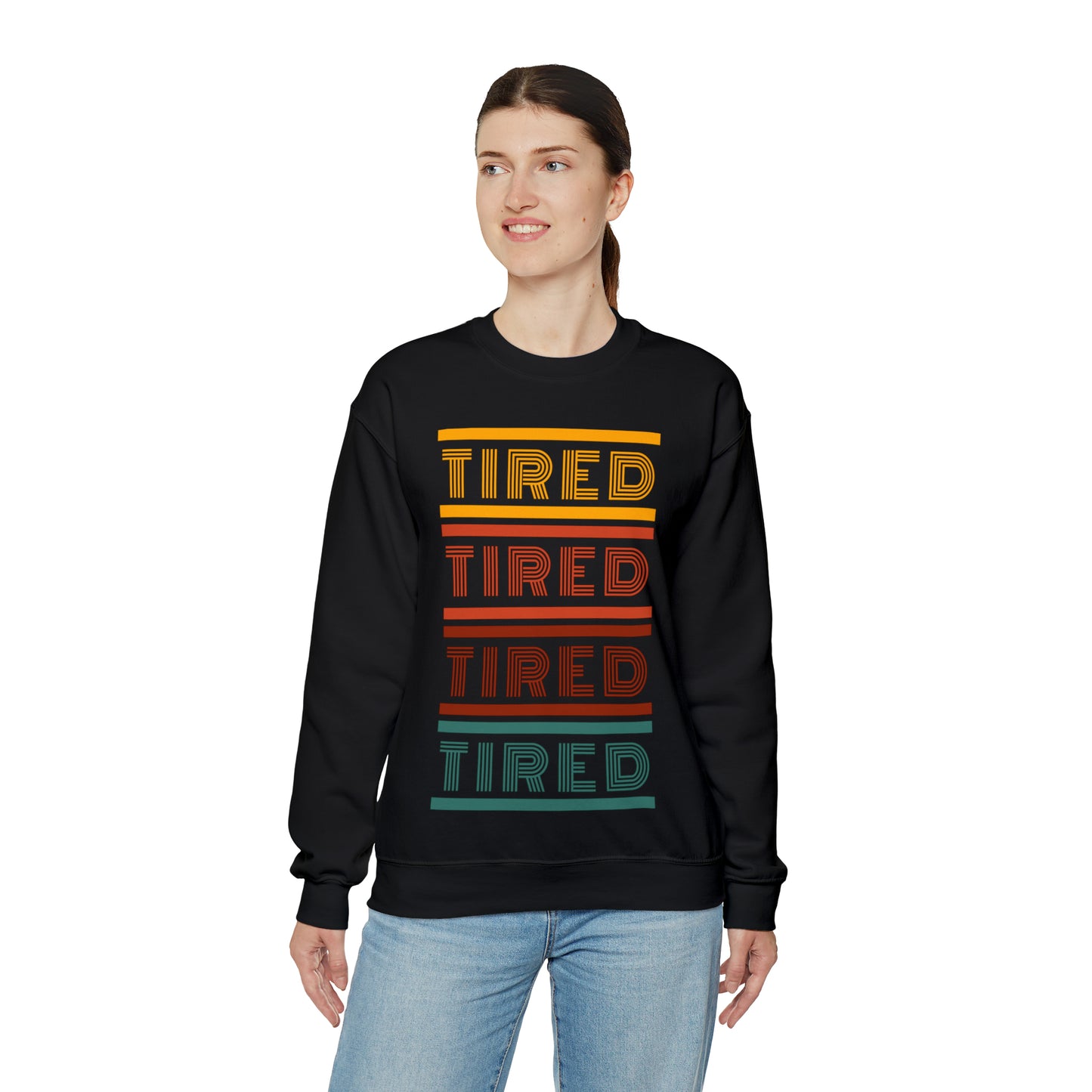 Tired | Crewneck Sweatshirt