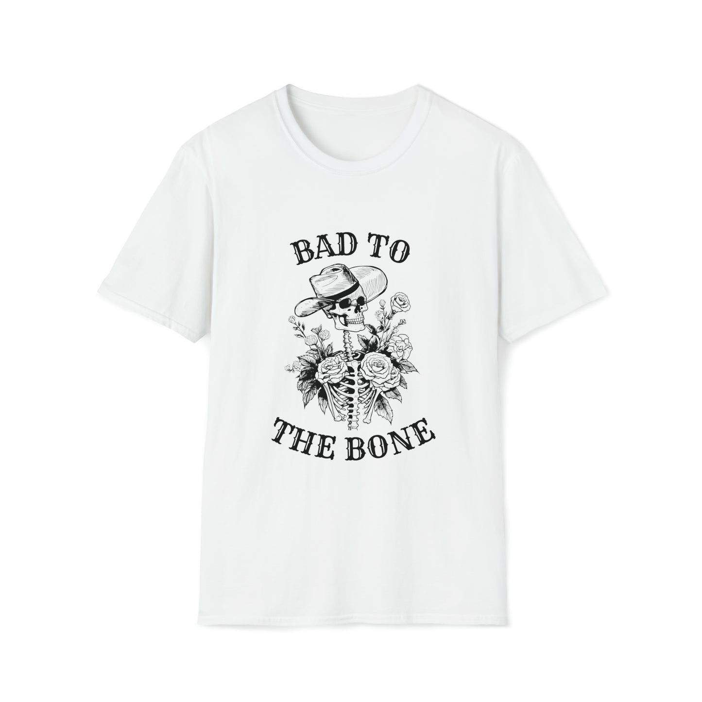 Bad to the Bone | Unisex Softstyle T-Shirt