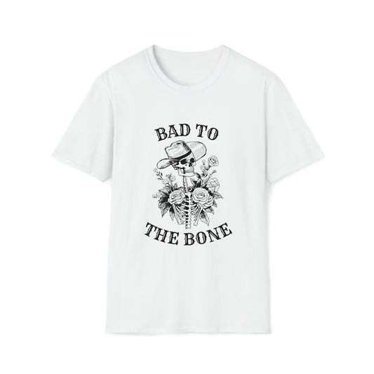 Bad to the Bone | Unisex Softstyle T-Shirt