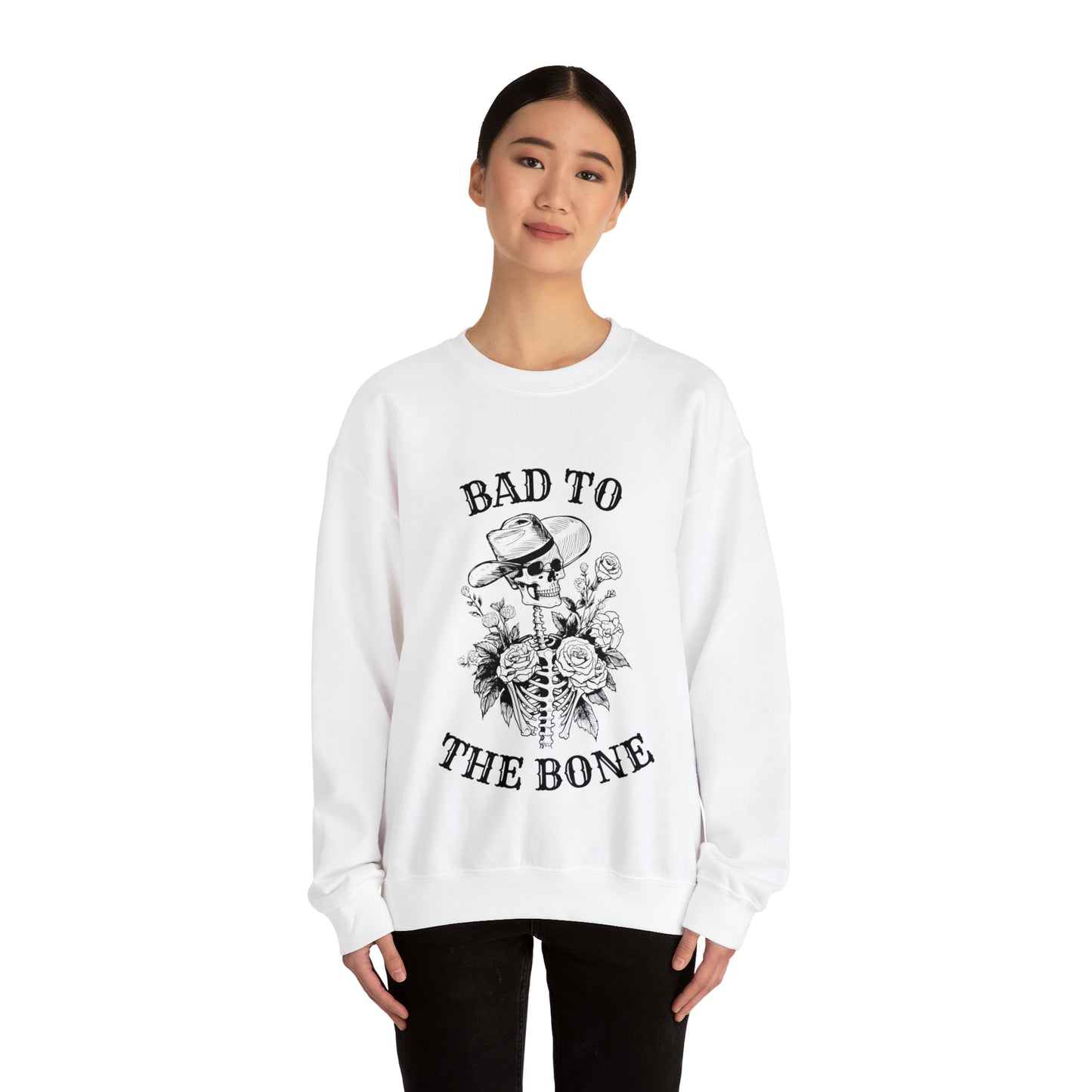 Bad to the Bone | Crewneck Sweatshirt