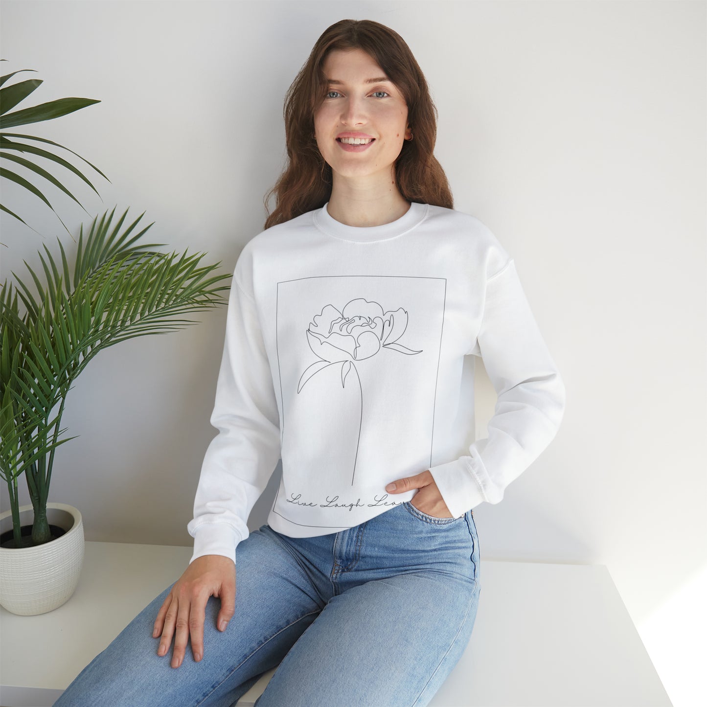 Live, Laugh, Leave | Crewneck Sweatshirt