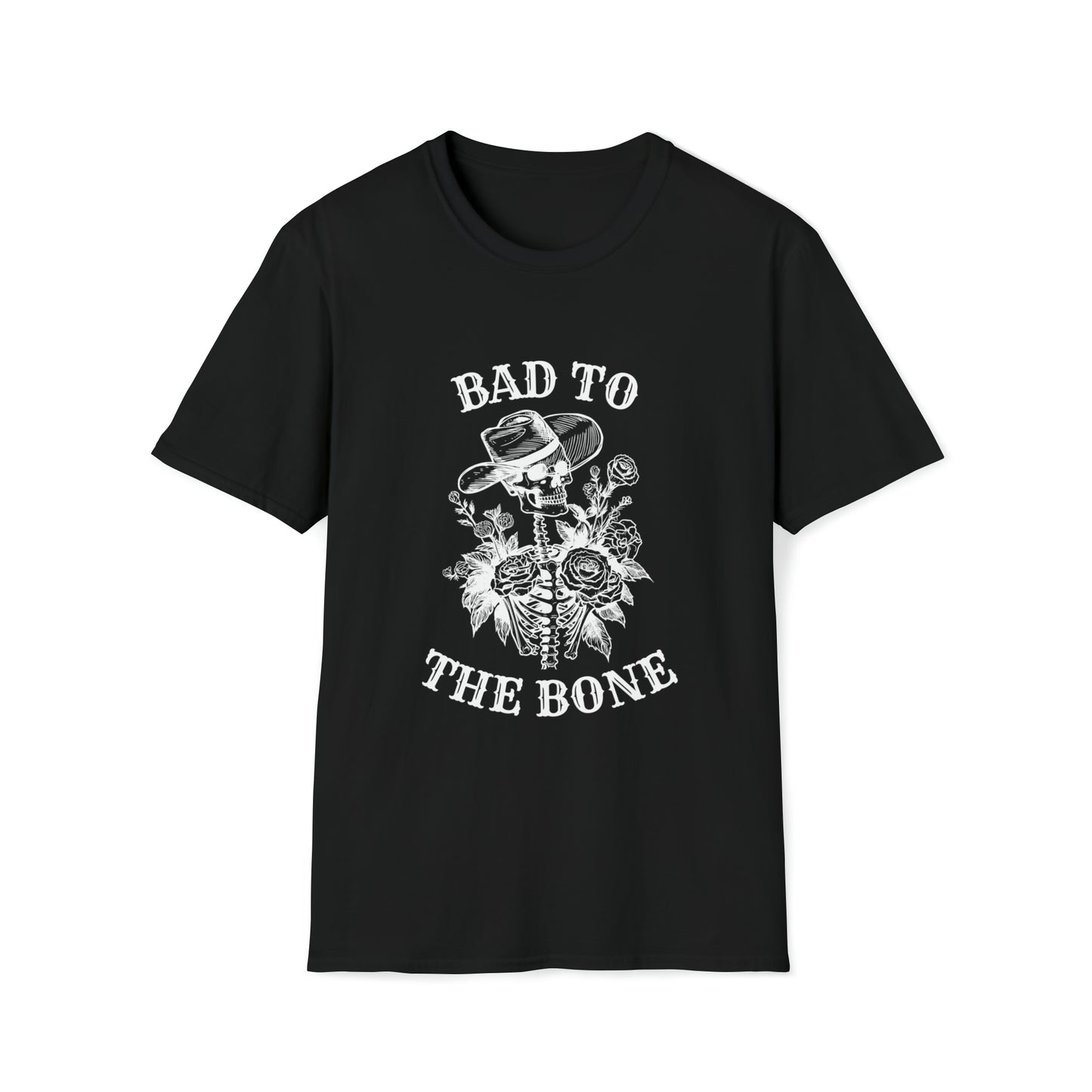 Bad to the Bone | Unisex Softstyle T-Shirt