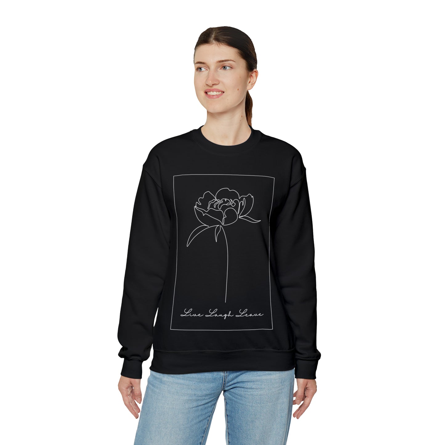 Live, Laugh, Leave | Crewneck Sweatshirt