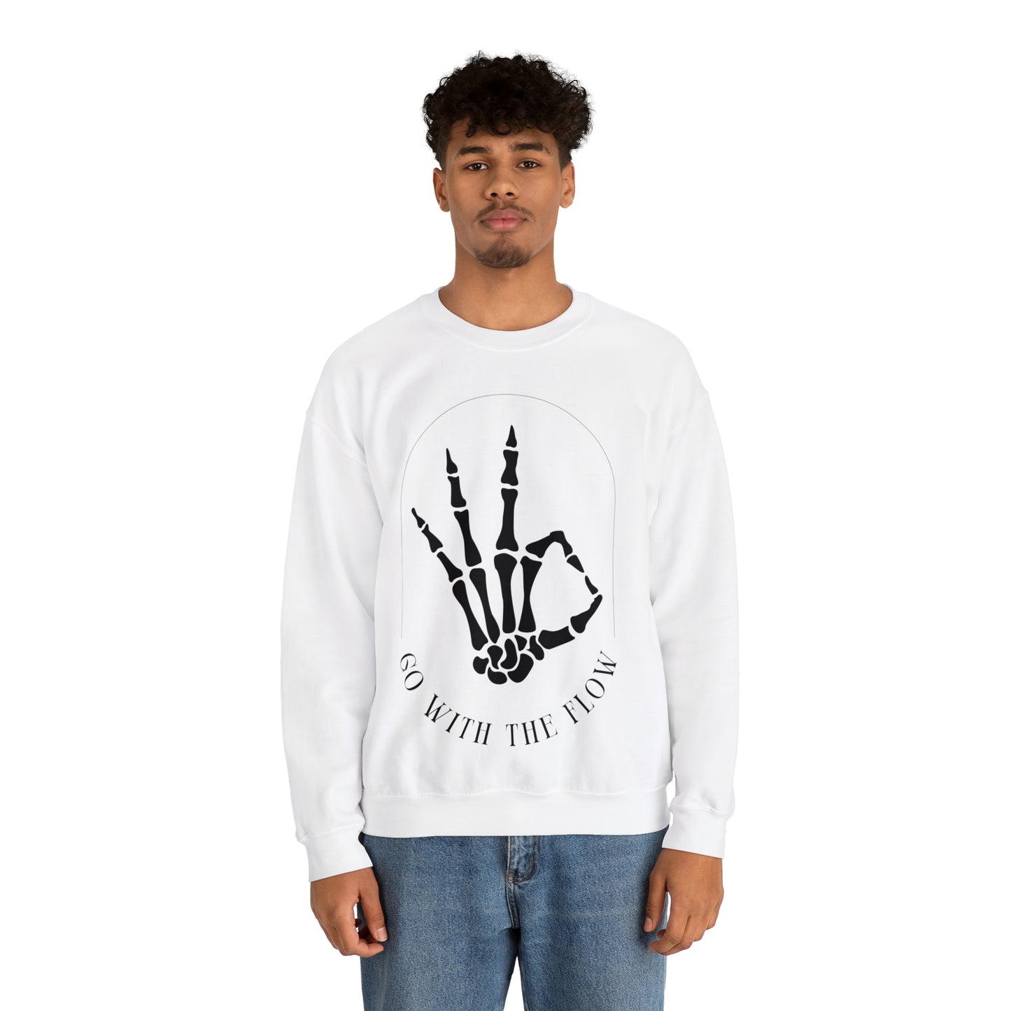 Go With the Flow | Crewneck Sweatshirt