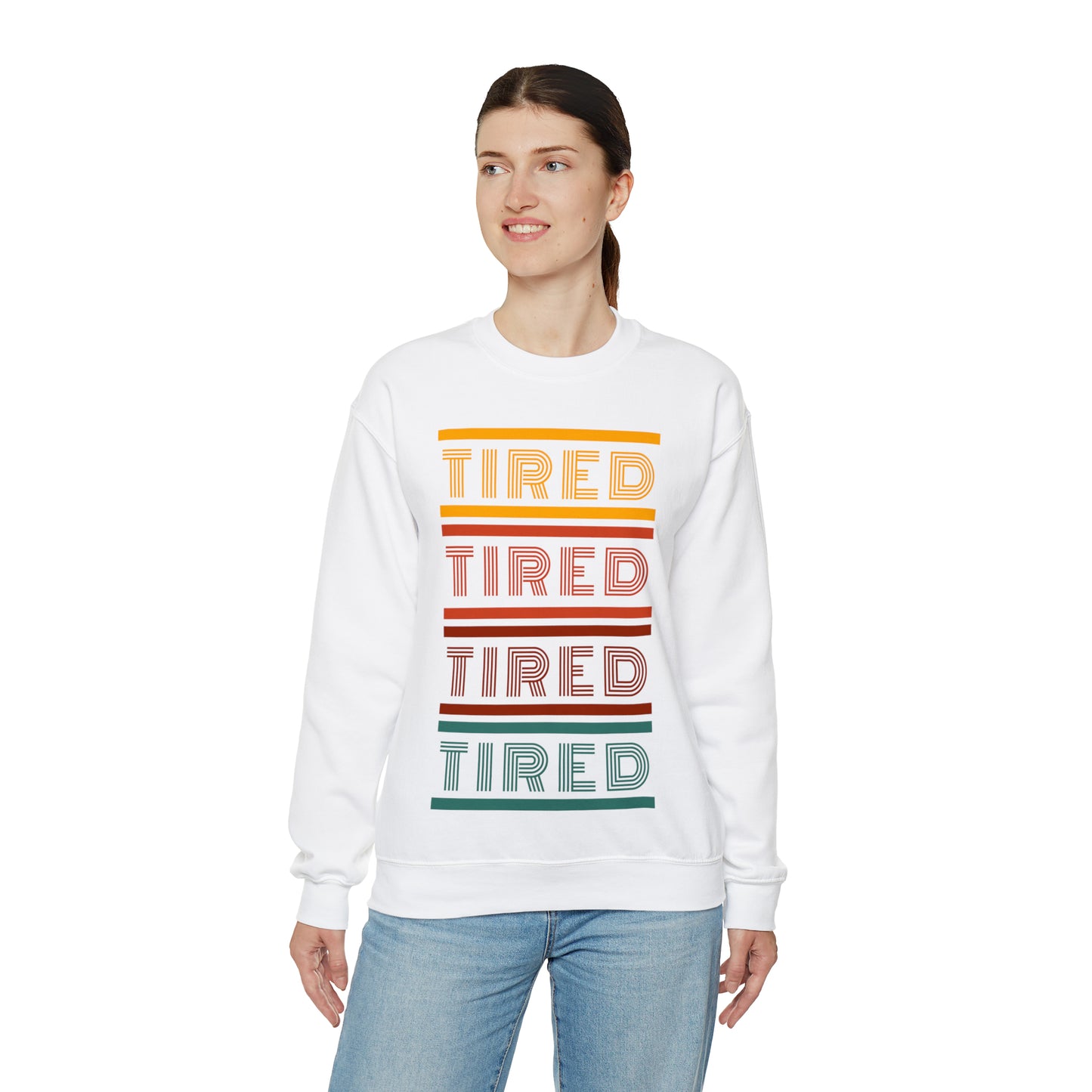 Tired | Crewneck Sweatshirt