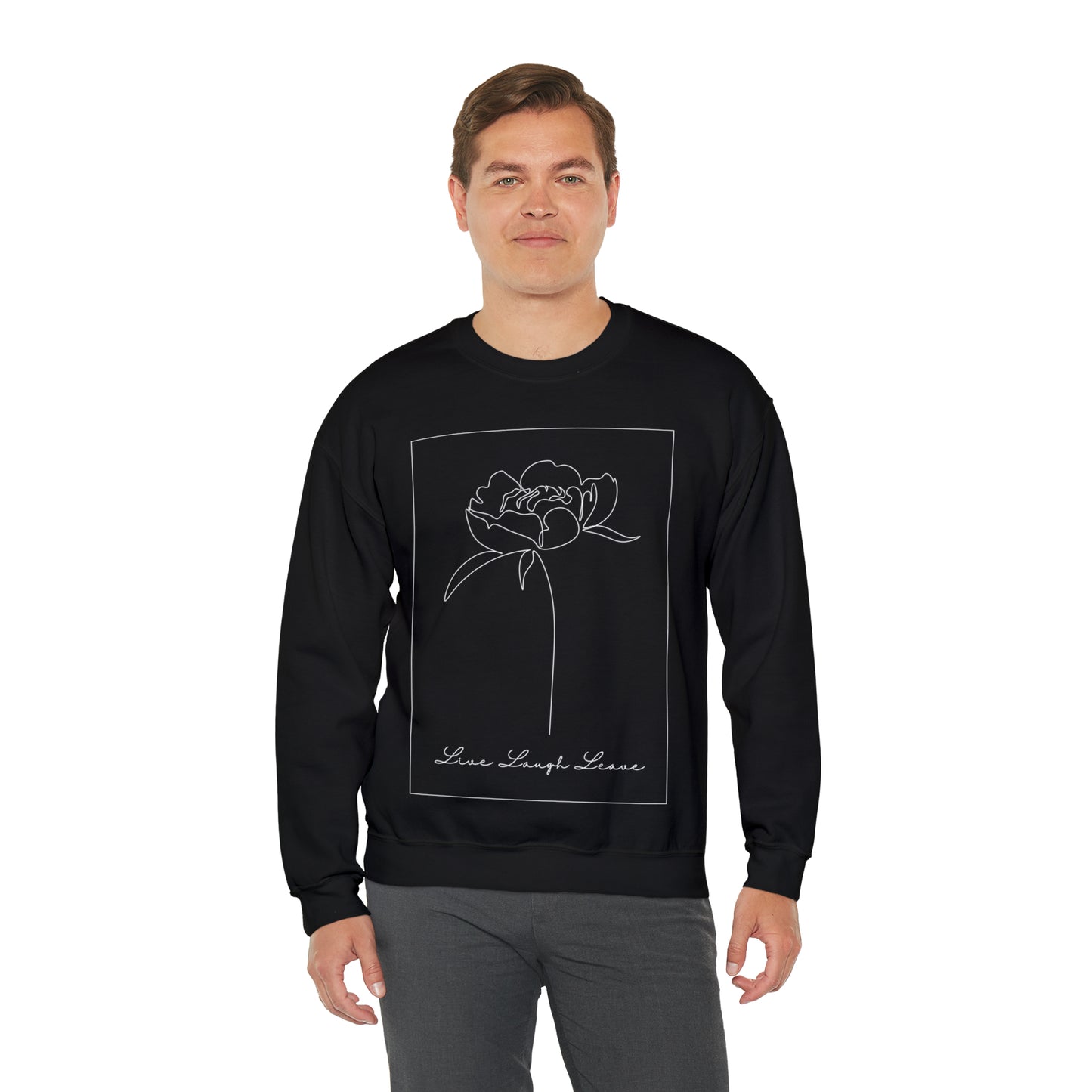 Live, Laugh, Leave | Crewneck Sweatshirt