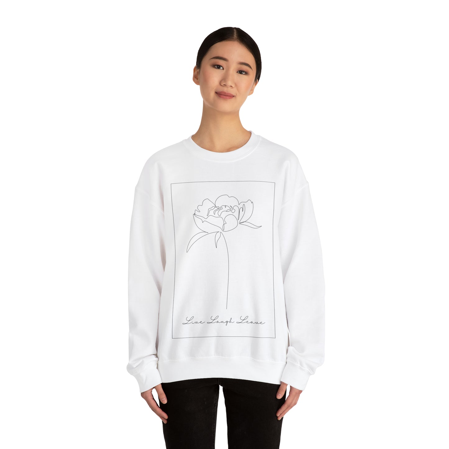 Live, Laugh, Leave | Crewneck Sweatshirt