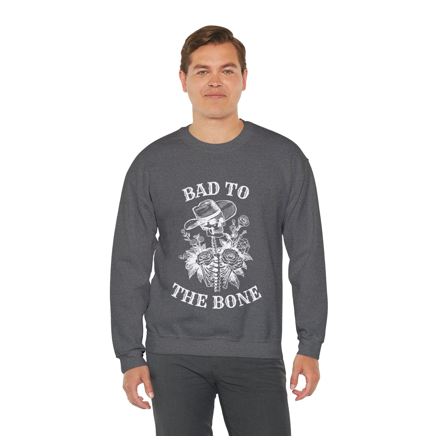 Bad to the Bone | Crewneck Sweatshirt