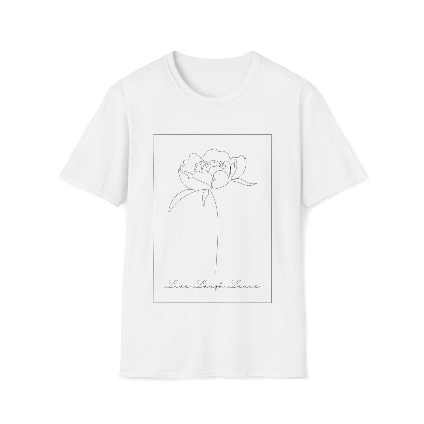 Live Laugh Leave | Unisex Softstyle T-Shirt