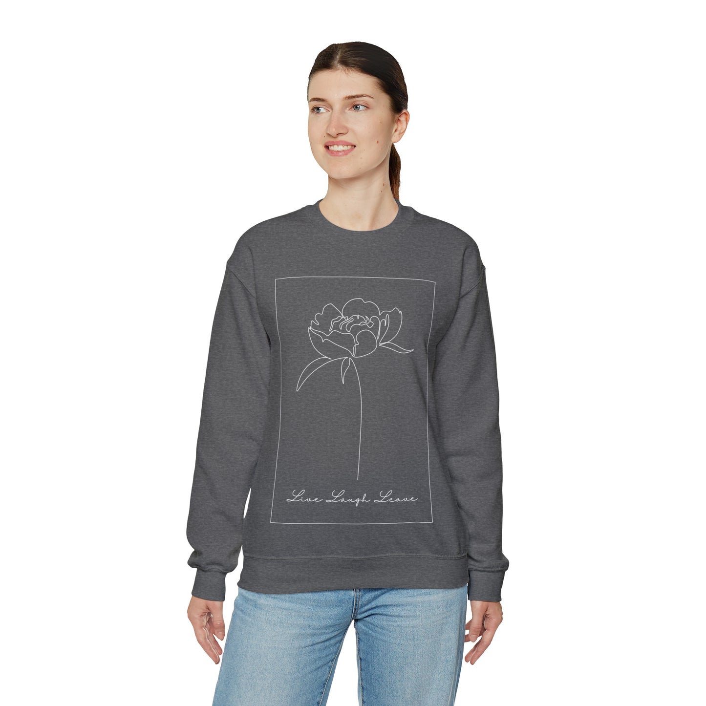 Live, Laugh, Leave | Crewneck Sweatshirt