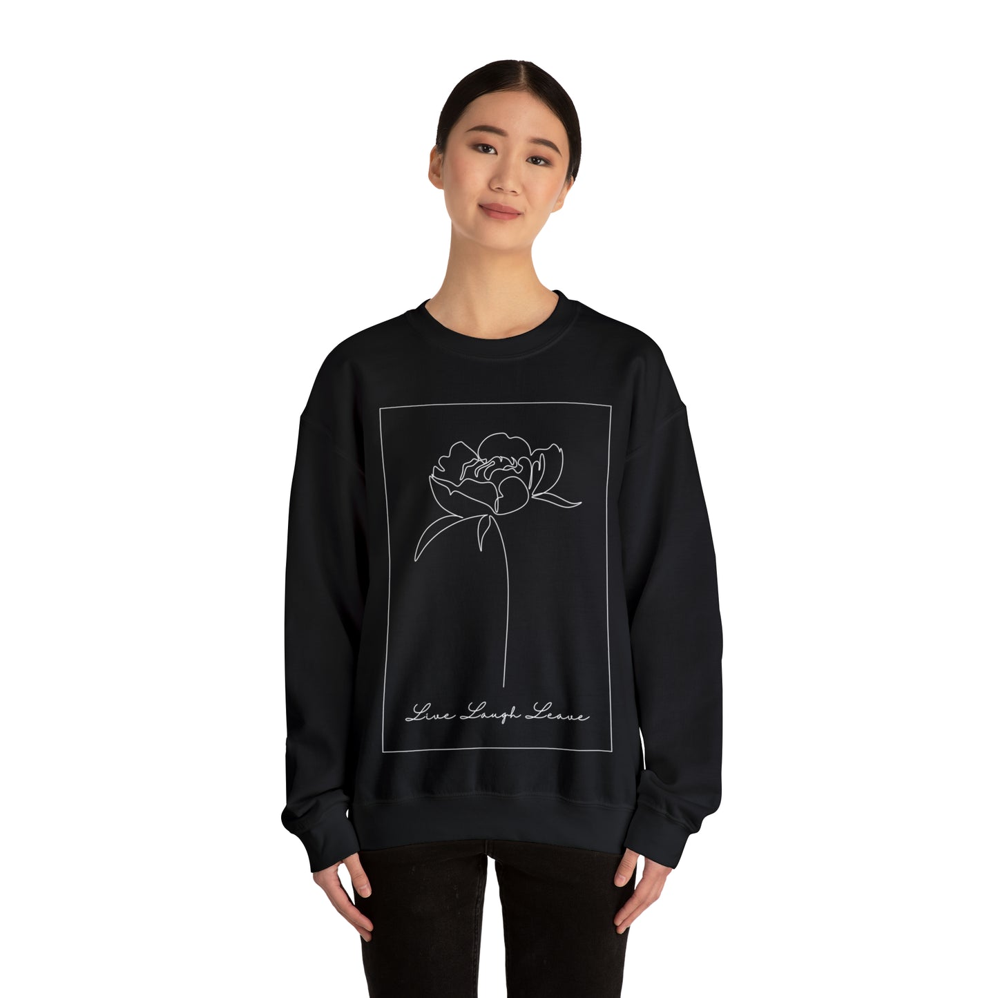 Live, Laugh, Leave | Crewneck Sweatshirt