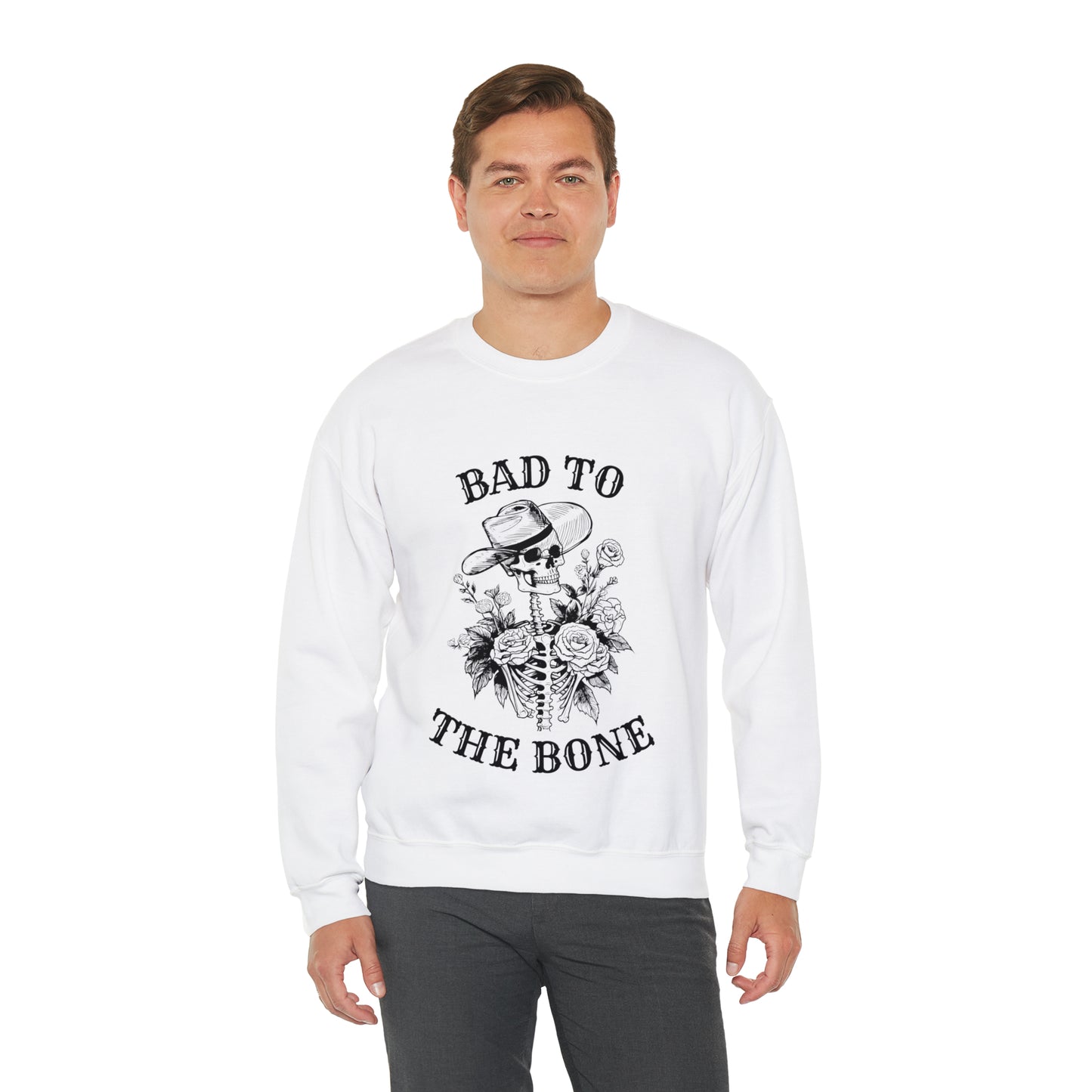 Bad to the Bone | Crewneck Sweatshirt