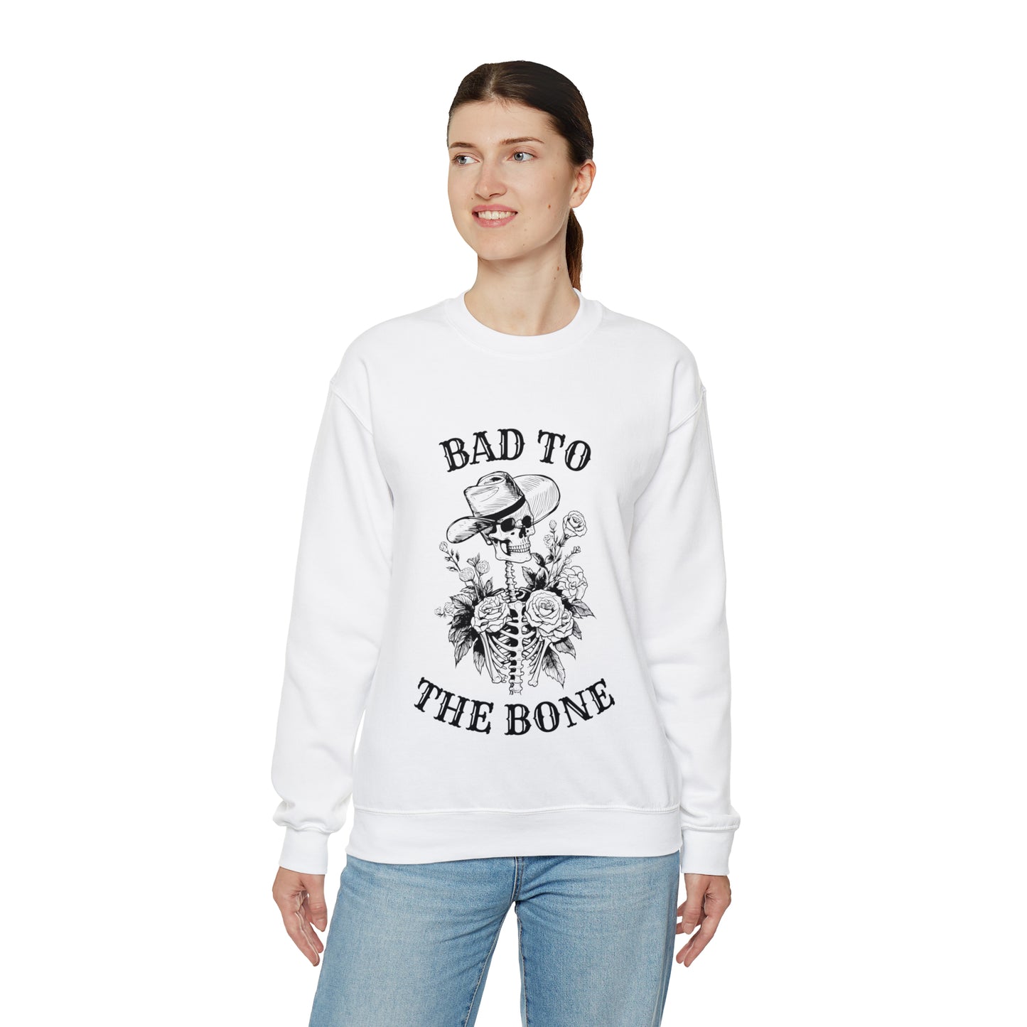 Bad to the Bone | Crewneck Sweatshirt