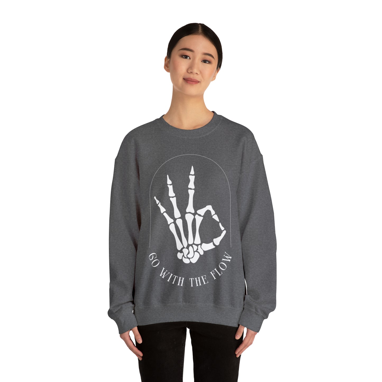 Go With the Flow | Crewneck Sweatshirt