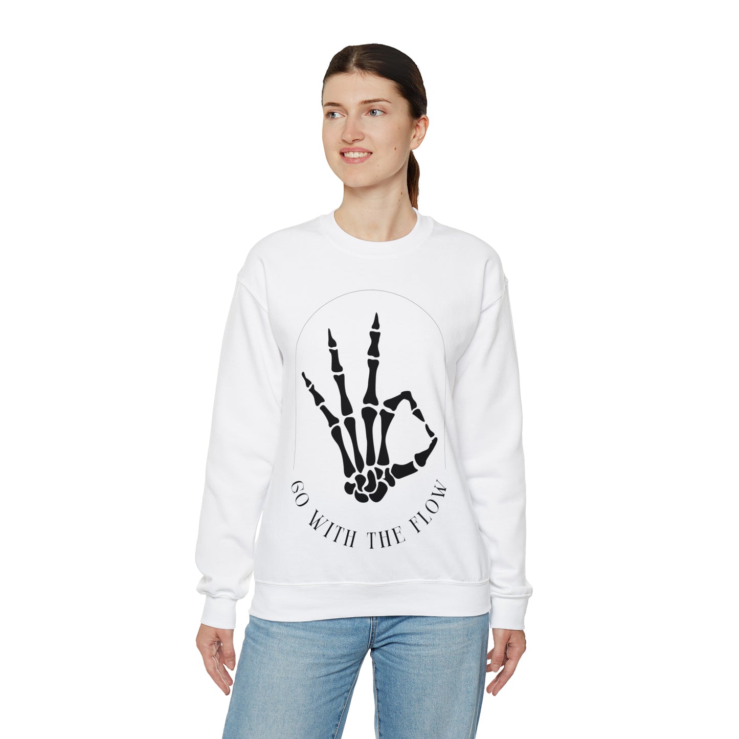 Go With the Flow | Crewneck Sweatshirt