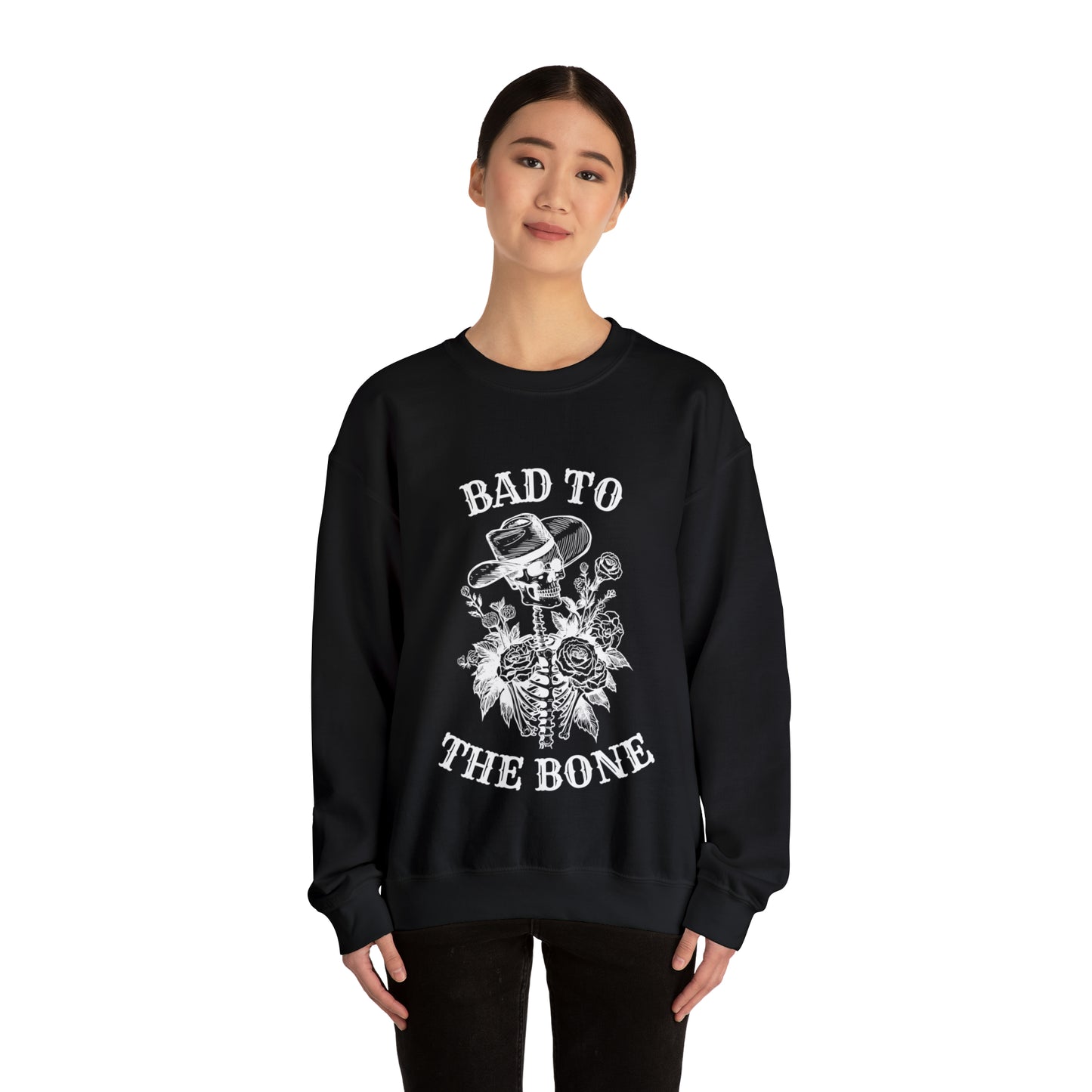 Bad to the Bone | Crewneck Sweatshirt