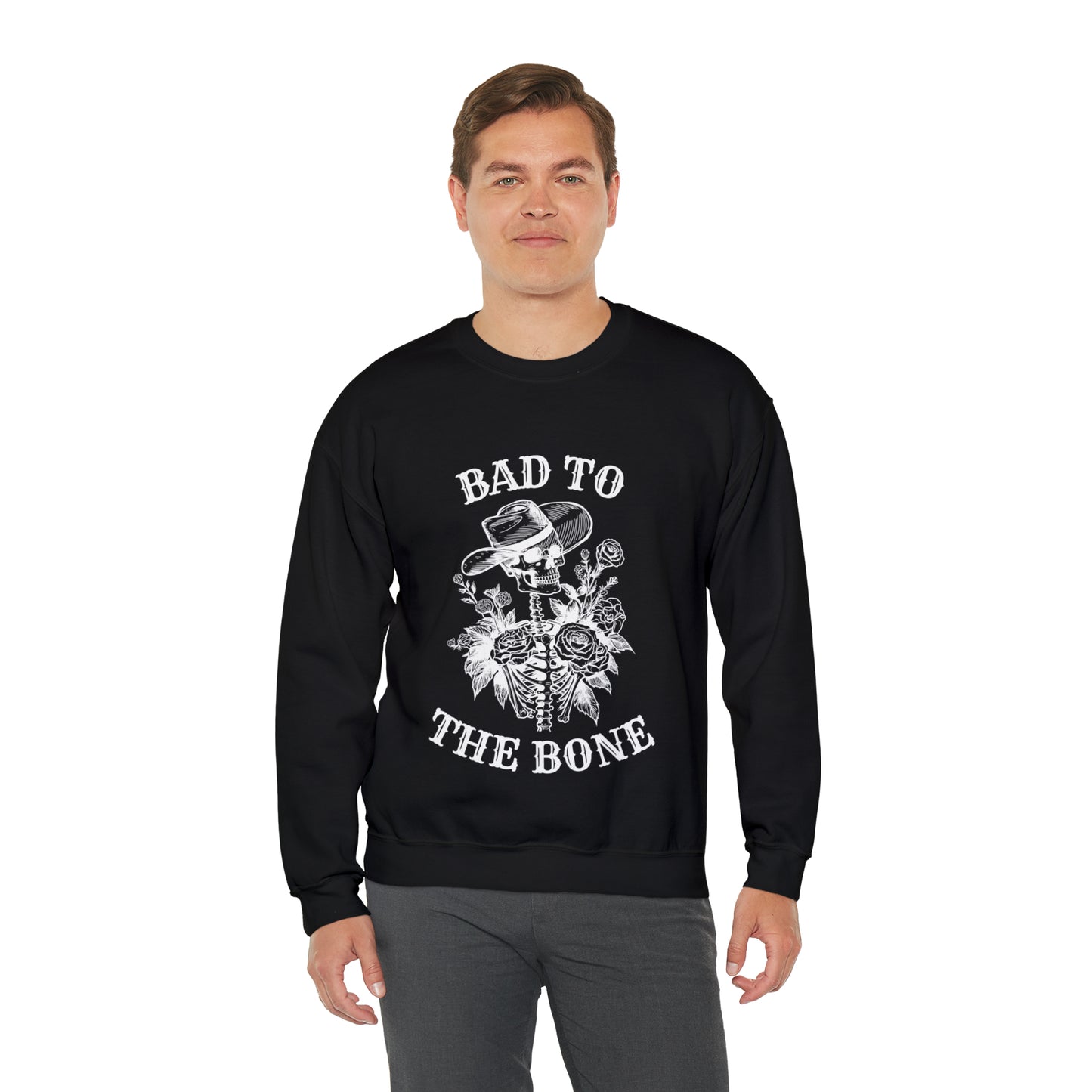 Bad to the Bone | Crewneck Sweatshirt