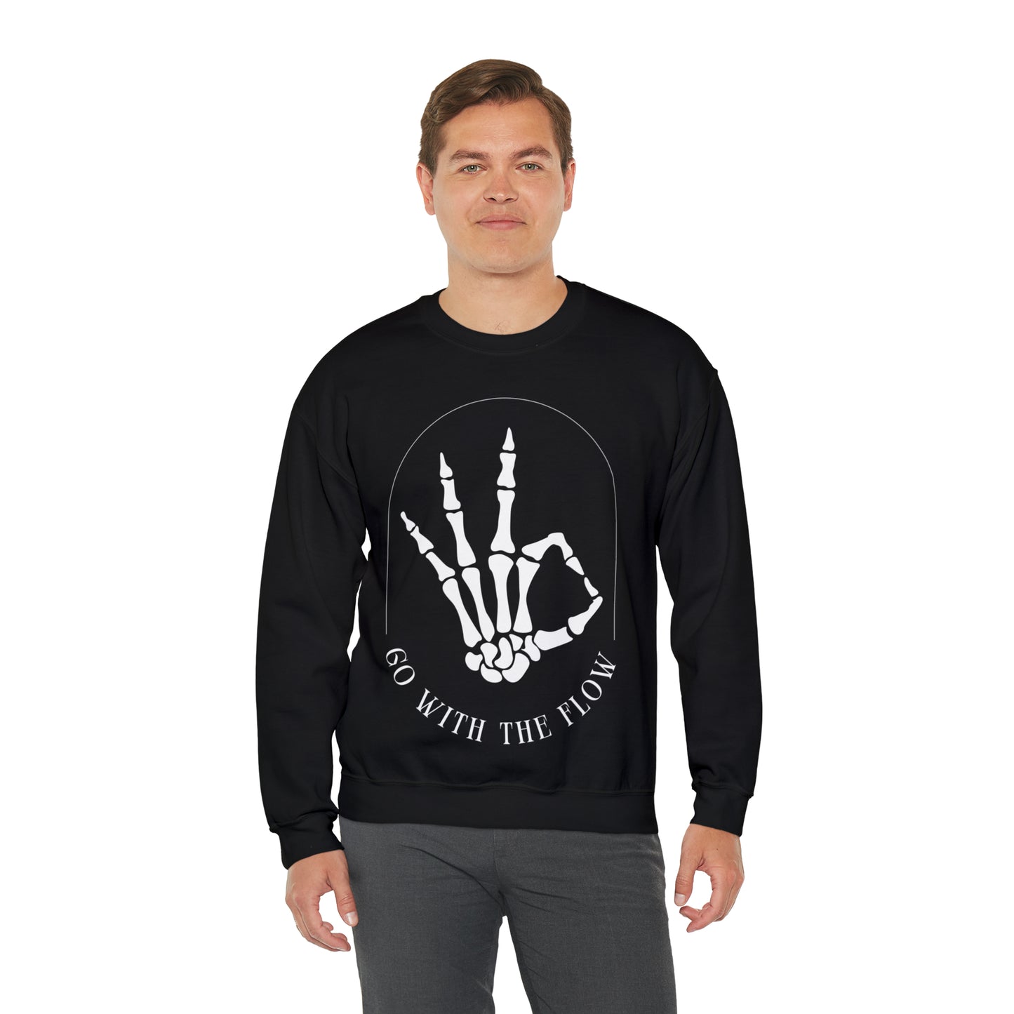 Go With the Flow | Crewneck Sweatshirt