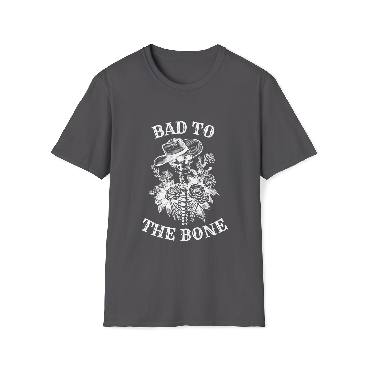 Bad to the Bone | Unisex Softstyle T-Shirt