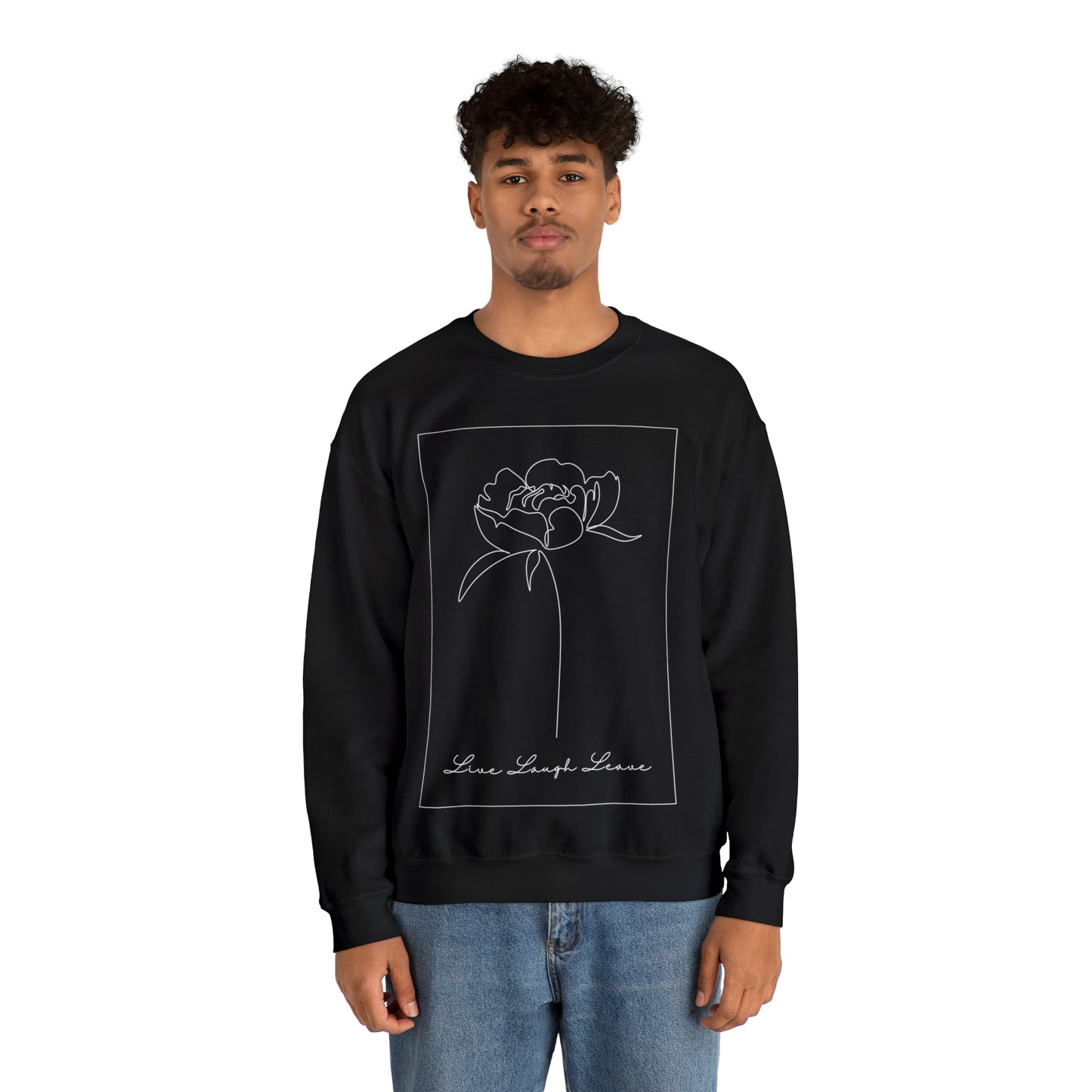 Live, Laugh, Leave | Crewneck Sweatshirt