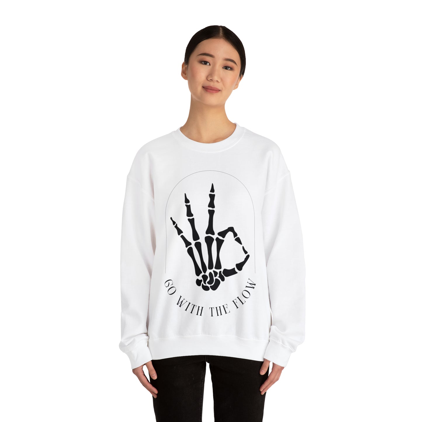 Go With the Flow | Crewneck Sweatshirt